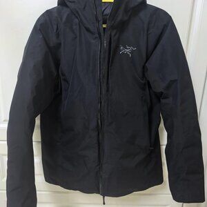 Arc'teryx Black Down Jacket, Warm, Size M-L for Men